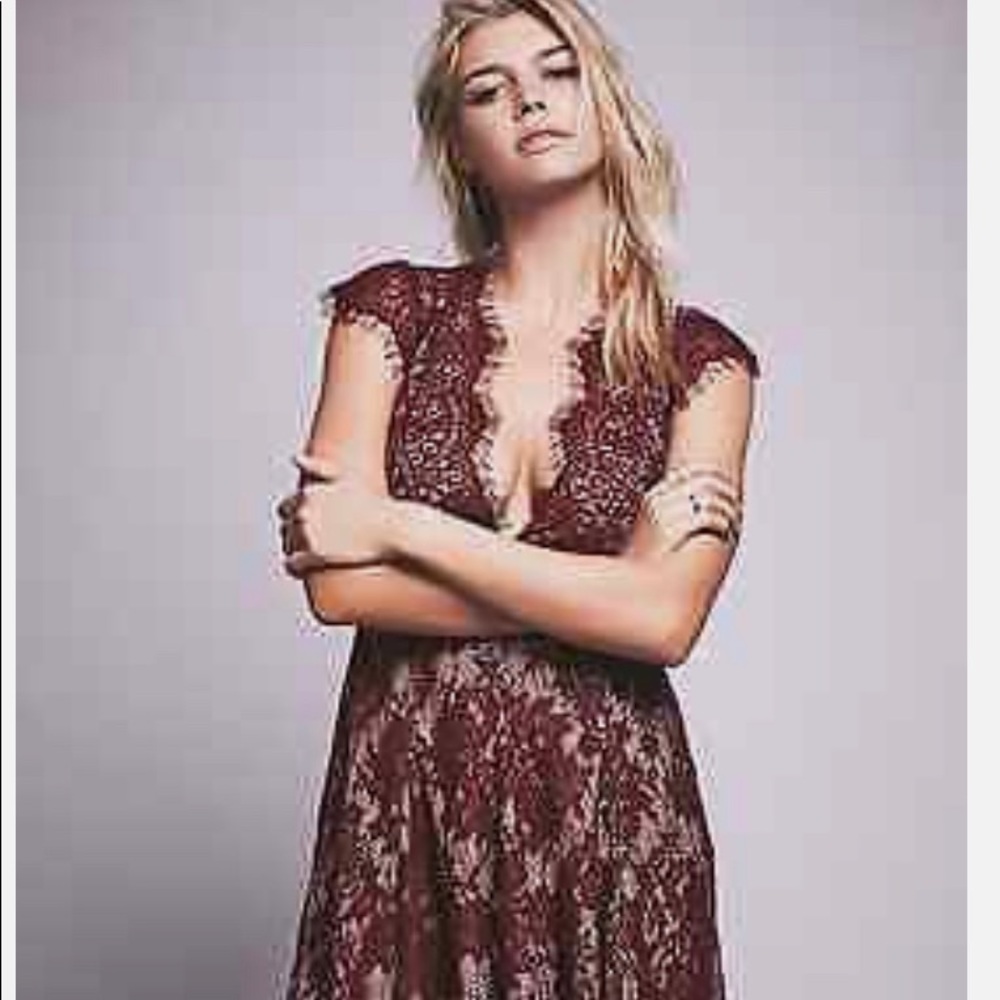 Free People Jetset Diaries Fantasia Skater dress Size S